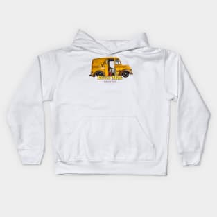 Divco Milk Delivery Truck Kids Hoodie